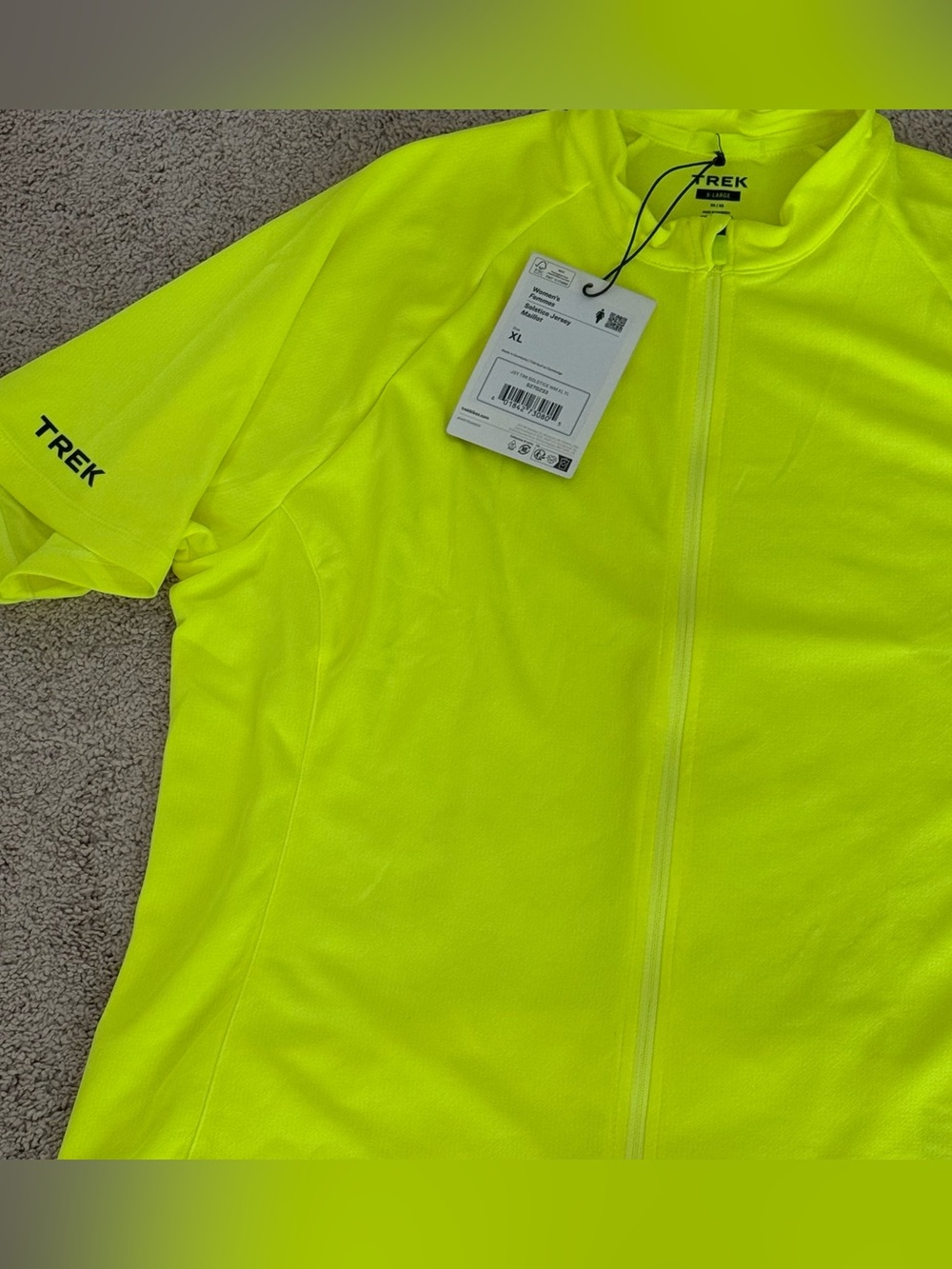 NWT TREK Solstice Cycling Jersey Shirt Top Women XL Bike UV 50+ 5270233 - Picture 4 of 14